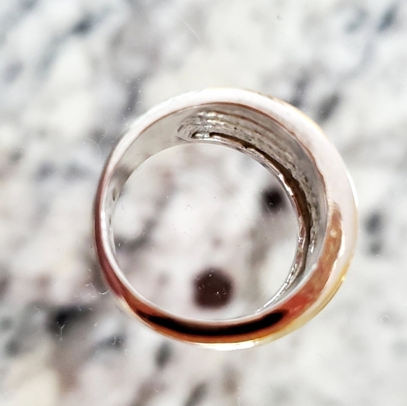 ls Gold Silver Tone Ring - Picture 4 of 6